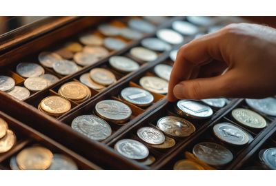Gouden munten verzameling