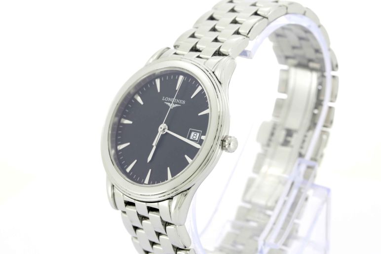 Longines Flagship Quartz L4.716.4 Steel Date 35mm