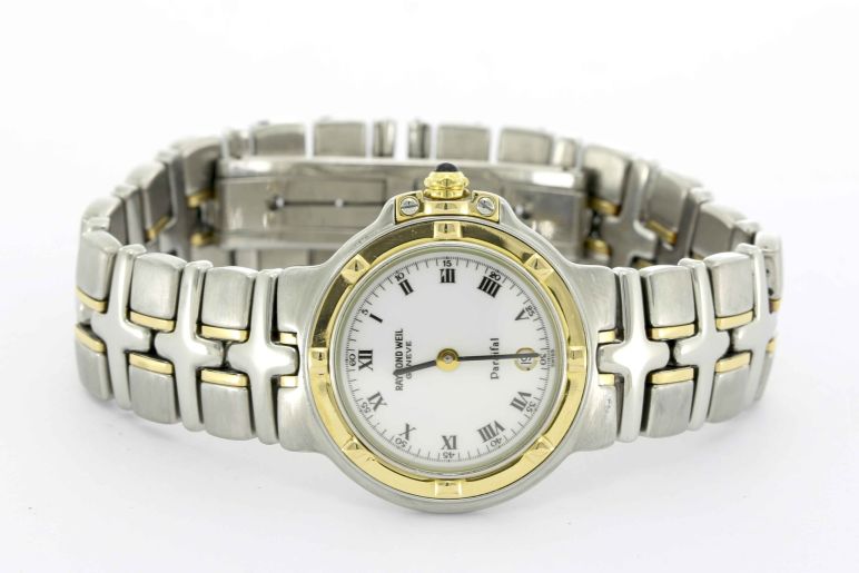 Raymond Weil Parsifal 9990 Gold Steel Date 27mm